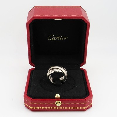 Cartier Trinity Ring großes Modell in 750/18K Weißgold Gr. 51