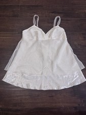 Vintage Victoria Secret Pearl Lace Nightgown Large