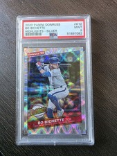 2020 Panini Donruss - Highlights Bo Bichette #H-12 Silver 218 /349 (RC)