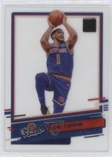2020-21 Panini Clearly Donruss Clearly The Rookies Obi Toppin #4 06y2