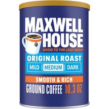 Maxwell House Original Roast Ground Coffee, 10.3 oz Canister...