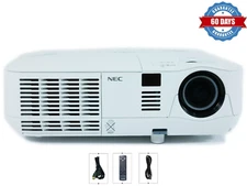 2600 ANSI DLP Projector 3D HD for Family Reunions Parties Ceremonies w/Bundle
