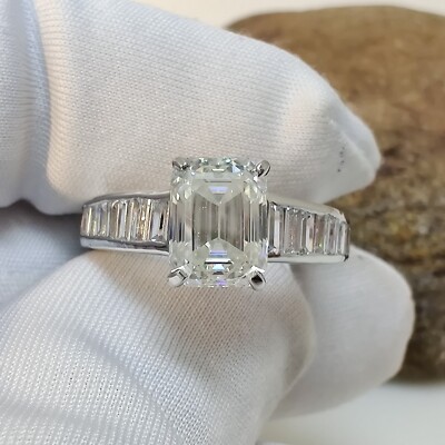 Ct White Moissanite Celebrity Angelina Jolie's Engagement