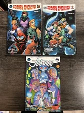 DC Comics Hanna Barbera The Jetsons Scooby Apocalypse Vol 1 & 4 GN TPB OOP Rare