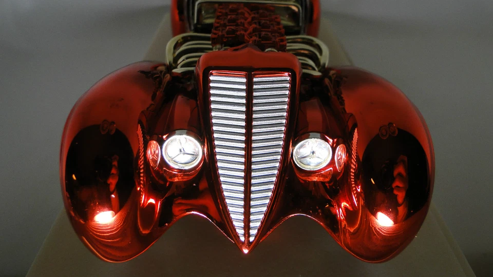 Hot Rod Classic Custom Built Concept 1 Model 12 Race Car 24 18 - Image 4 of 4