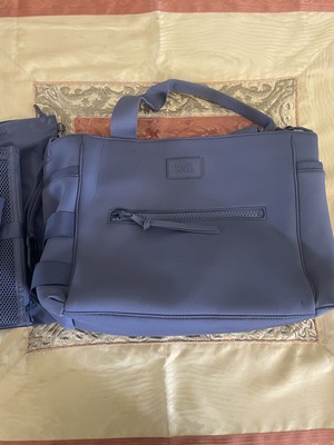 Dagne Dover Ash Blue Broken Zipper