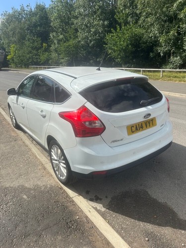 2014 Ford Focus 1.0 Turbo Zetec 5dr 77k ULEZ FREE mot until oct - Picture 4 of 6