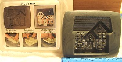 Amaco - House Polymer Clay Push Molds - Many to choose from!!!
