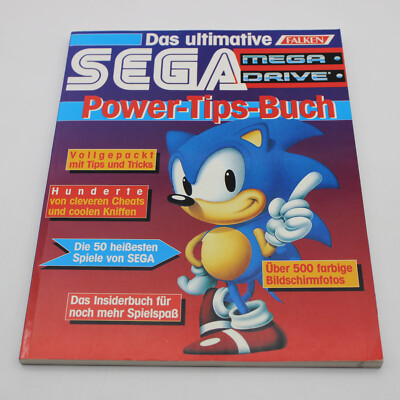 Sega Power Tips Buch Spieleberater 