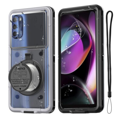 Waterproof Diving Self-check Case for Motorola Moto Power/Stylus/G 5G 2024/2023