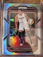 2023 Panini WNBA Prizm Danielle Robinson Silver Holo Prizm #69 Atlanta Dream