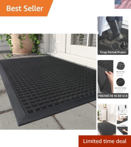 Front Door Mat Outside Entrance Doormat-Outdoor Indoor Door Mat for Entryway-...