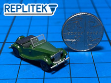 N Gauge MG T-Type Midget Sports Car - Green - 1930s/1940s/1950s - MG TC/MG TD