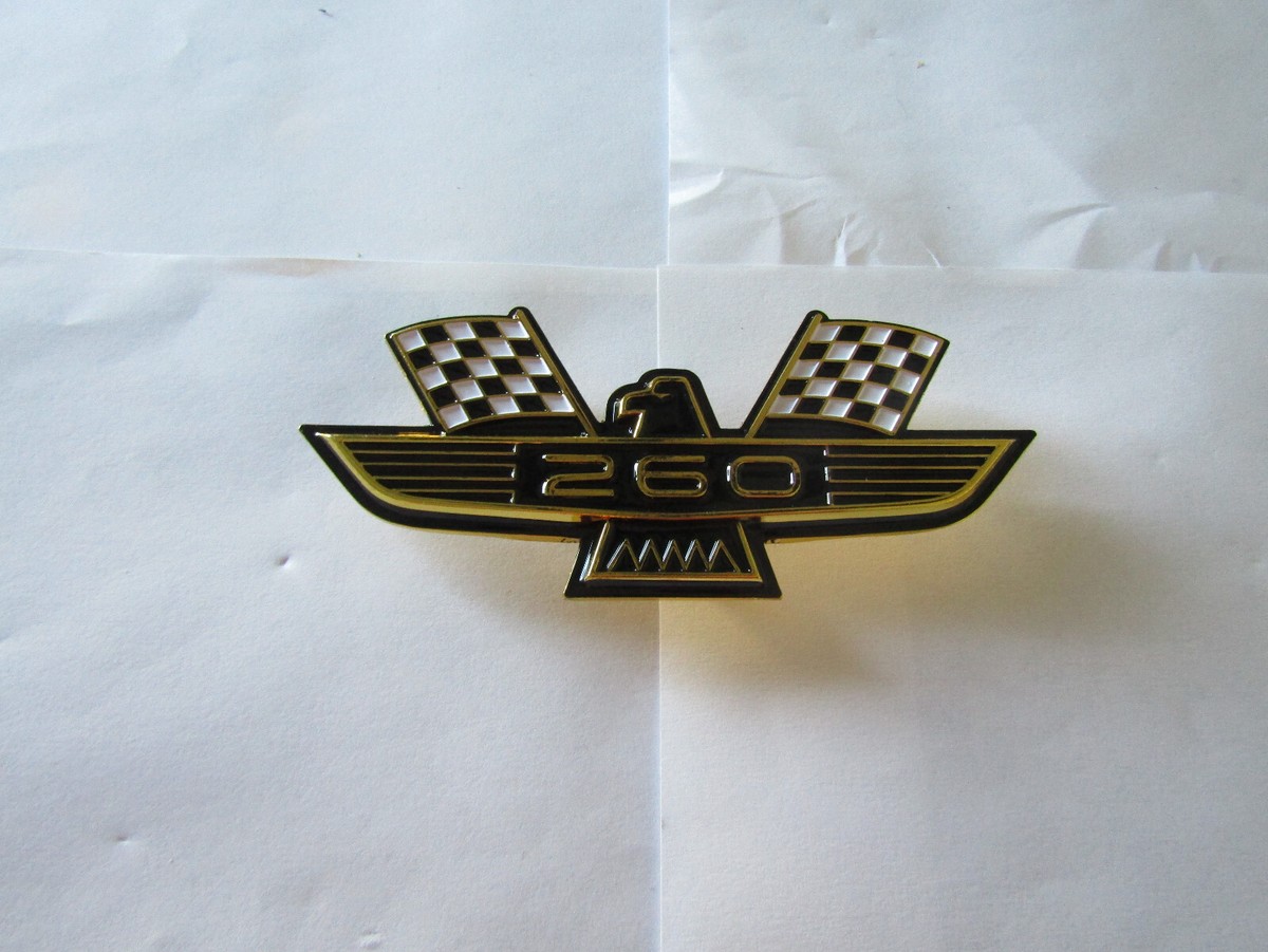 1962 1963 FORD GALAXIE FALCON COBRA COMET FRONT FENDER EMBLEM