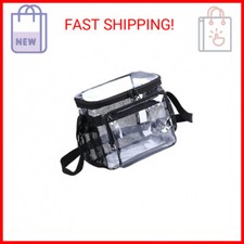 Stadium Approved Clear Lunch Bag - Heavy Duty, Large Transparent Clear Lunch Box