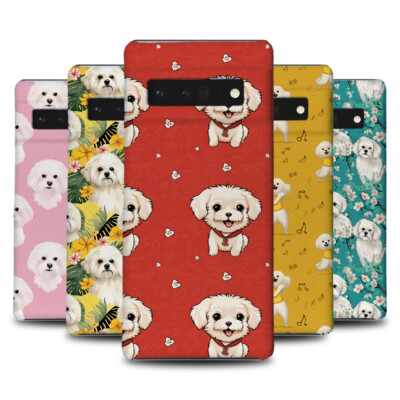 CASE COVER FOR GOOGLE PIXEL|CUTE MALTESE PUPPY DOG CANINE PATTERN #A2