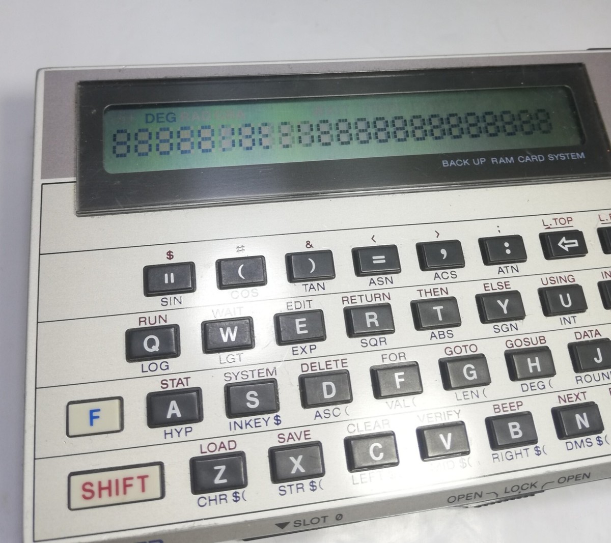 Vintage Casio FX-750P Personal Computer Calculator W/ RC-4 Memory