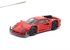 DCM 1/64 Scale Ferrari F40 Yasid Concept Red DieCast Car Model Toy Gift 