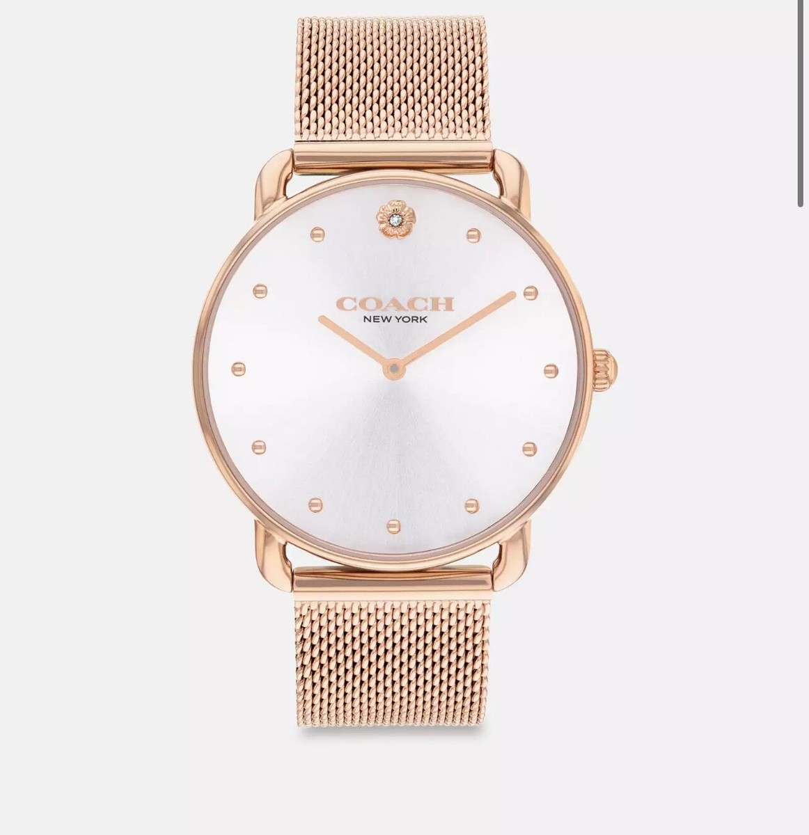 COACH Elliot Women's Quartz Watch 36mm Rose Gold 14504209 Brand New!!  -ph-E234