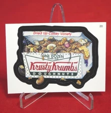 WACKY PACKAGES Series 2 Krusty Krumbs Doughnuts 2005 TOPPS #20 Mint 