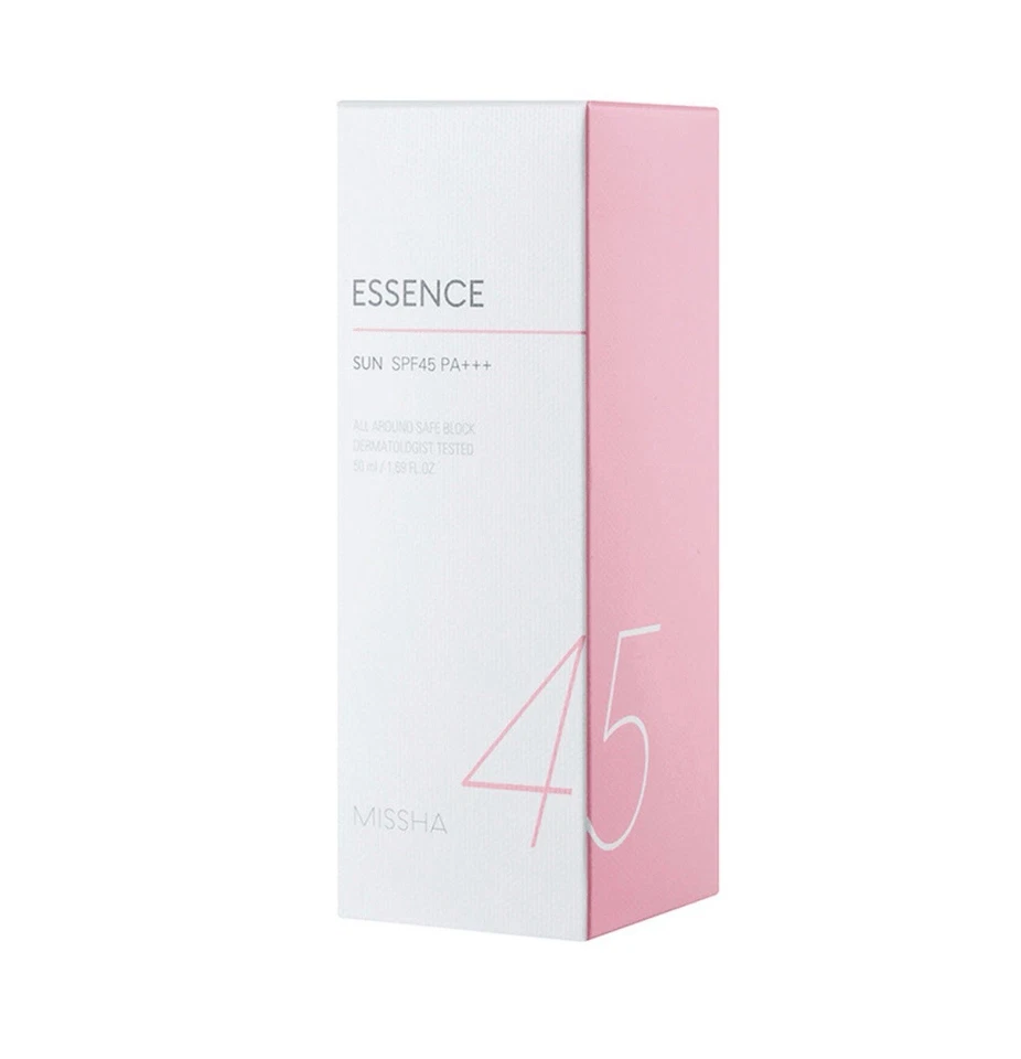 NOVO Missha FPS45 All Around Safe Block Essence Sun Skin KOREAN SKINCARE TikTok - Imagem 2 de 4