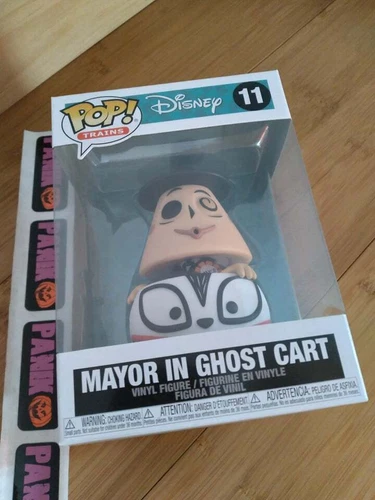 Funko Pop Disney The Nightmare Before Christmas Mayor in Ghost Cart #11