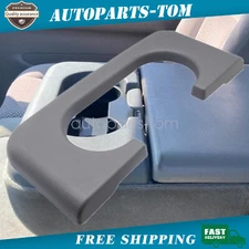 For Ford F250 350 1999-2010 Center Console Cup Holder Pad Light Flint Grey