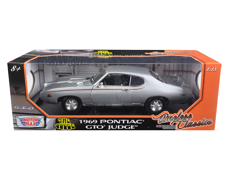 1969 Pontiac GTO Judge Silver Metallic 
