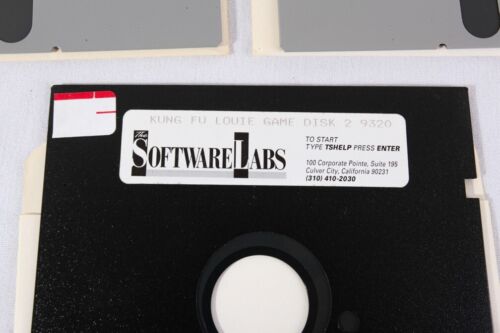 Kung Fu Louie Intro & Game Disks (9319), Disketten-Software für PC, 5 1/4" - Bild 2 von 4