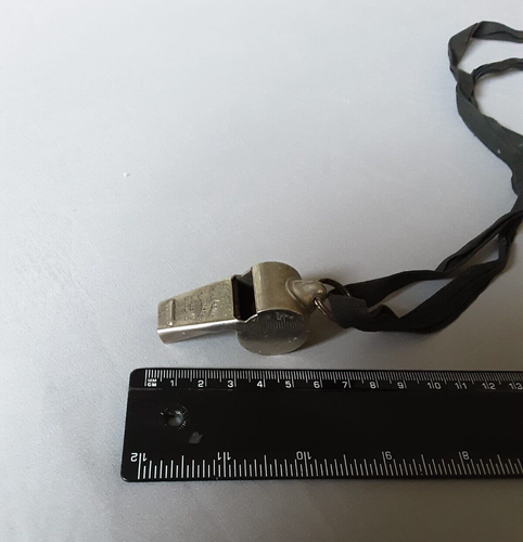 ACME whistle, used