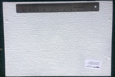 Rough Stone Sheet Walling L12 UNBEMALT O Scale Langley Models Bausatz 1/43