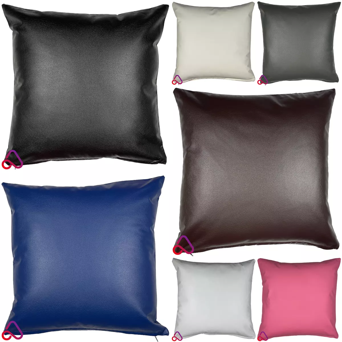 Faux leather cushion clearance cover