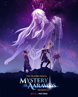 Film Print Promo Poster '' The Dragon Prince'' Wall Decor Fantasy Gift Aaramos