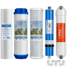 5 Stage 75GPD RO Membrane Reverse Osmosis System Water Purifier Filter 5-Pack US