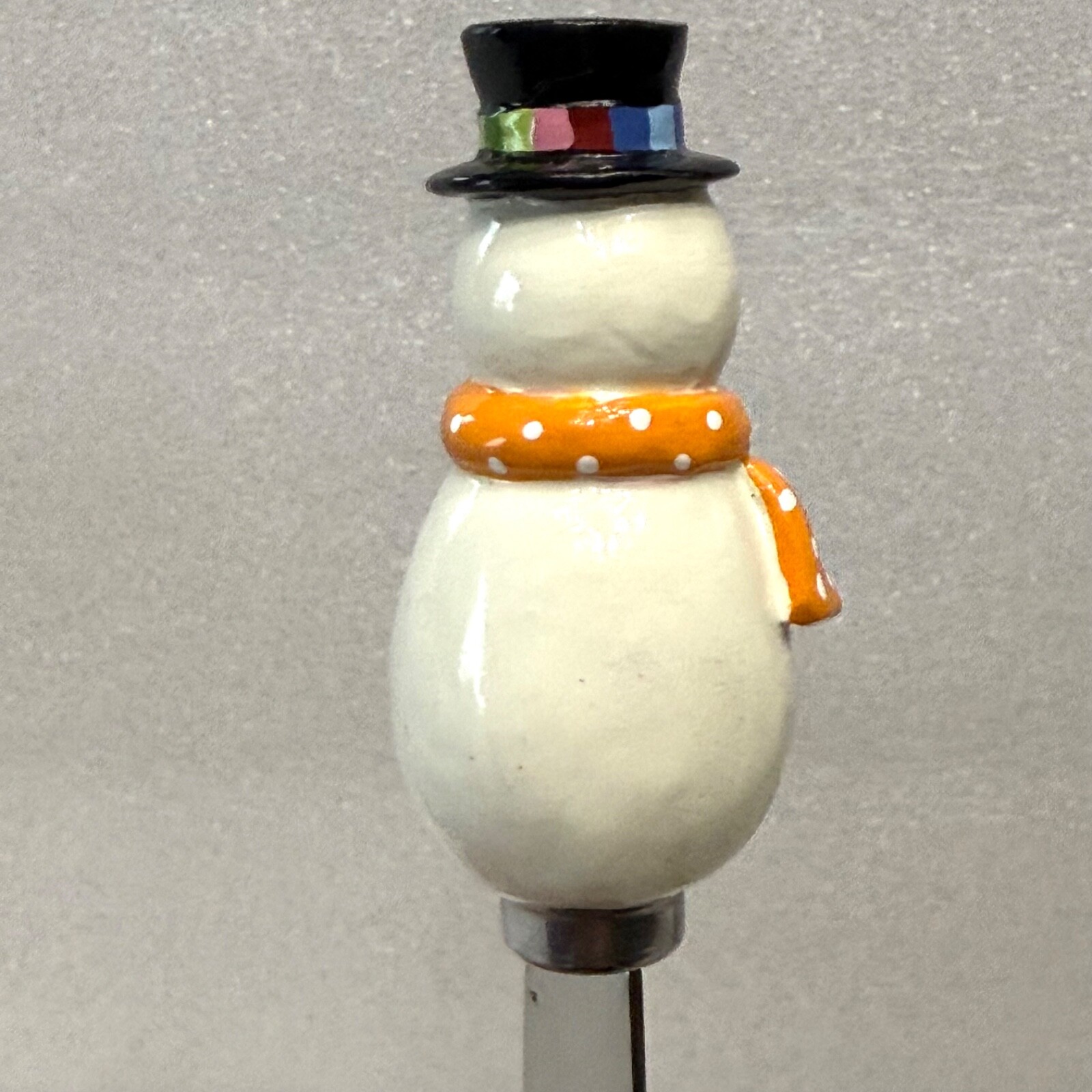 Christmas Winter Spreader Knives for Butter Cheese Jelly Snowmen Theme set of 3