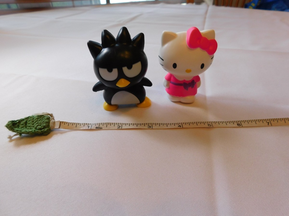 Hello Kitty figure set McDonalds Black Penguin toys Sanrio Katazun