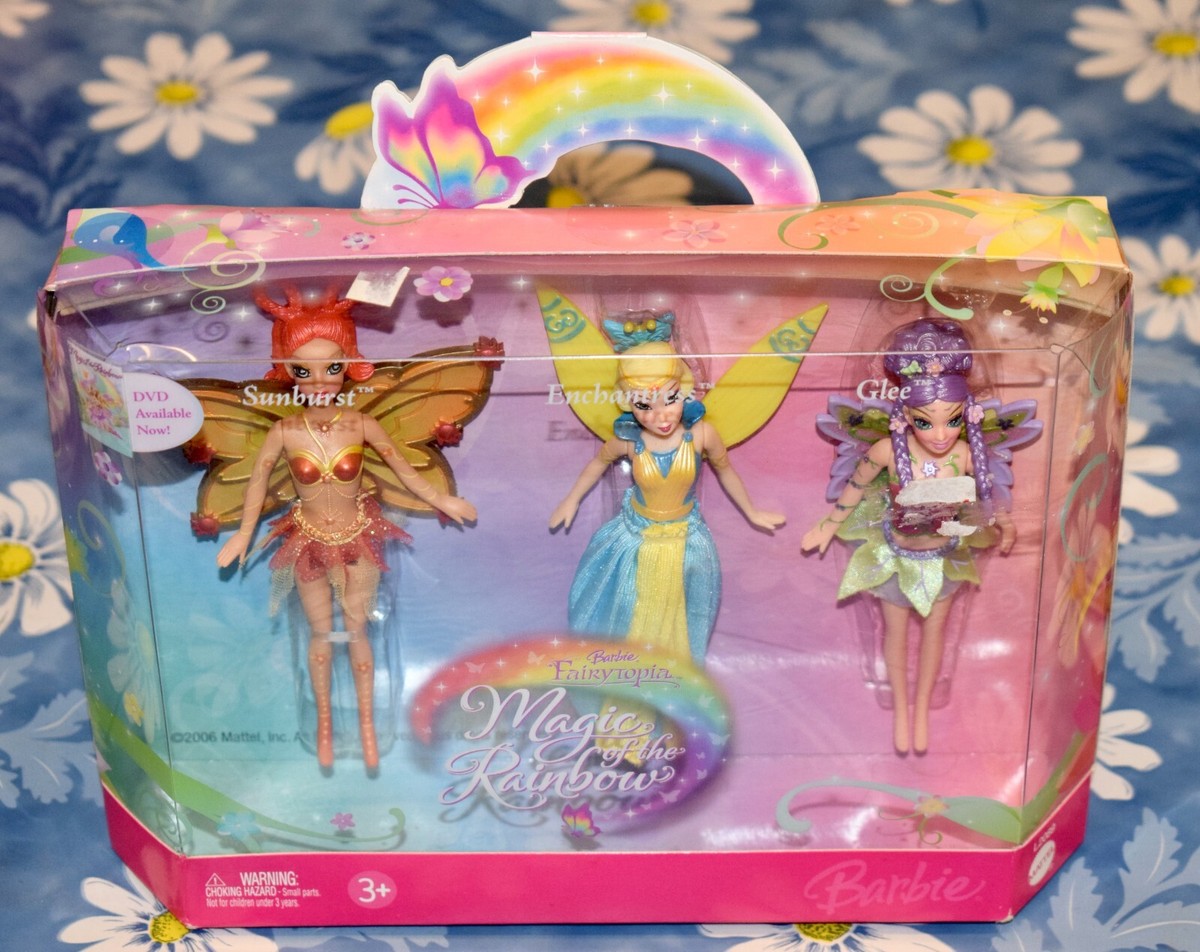 Barbie Fairytopia Magic of the Rainbow Sunburst Enchantress Glee