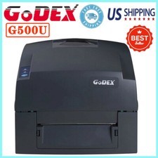 Godex G500u 4" Thermal Printer USB Desktop Label Printer Barcode Printer 203dpi