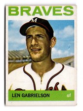 1964 Topps #198 Len Gabrielson