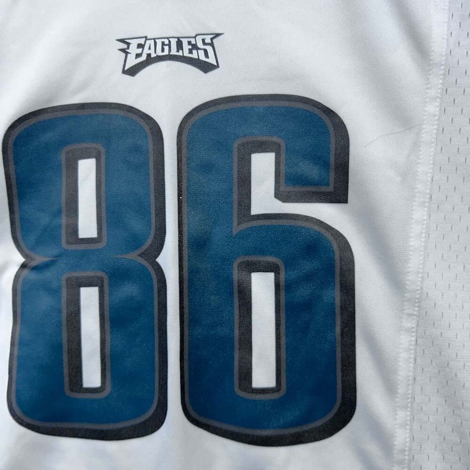 Philadelphia Eagles Jersey Youth Medium Nike On Field Zach Ertz 86 Boys
