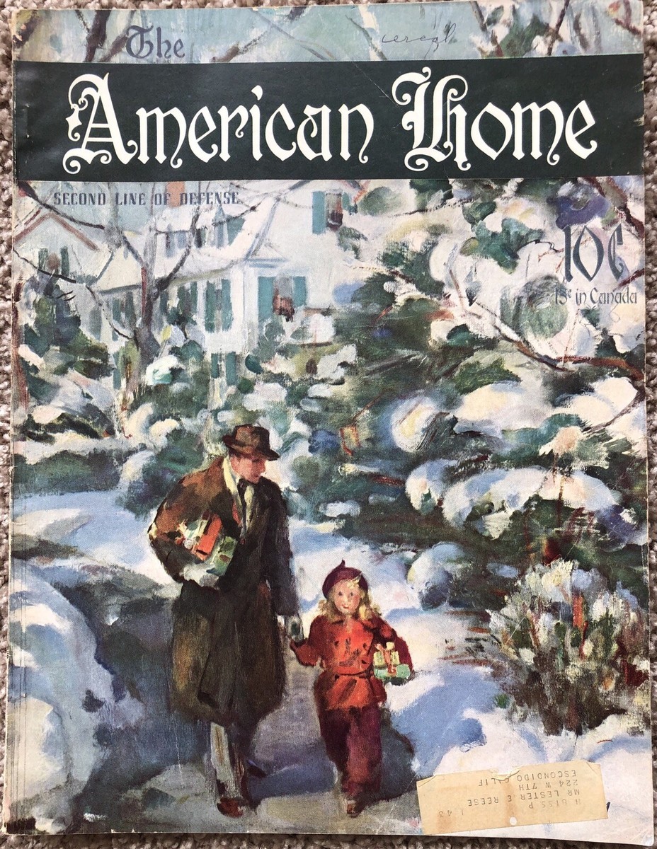 アメリカ雑誌まとめ売り、かなり古い Vintage Lot of American Home Magazines (10 Issues) - 1941 | eBay