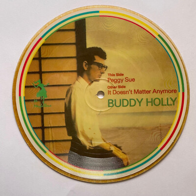 BUDDY HOLLY - PEGGY SUE / IT DOESEN'T MATTER ANYMORE -  PICTURE DISK