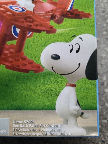 Lite Brix Blue Sky Studios The Peanuts Movie Olaf's Biplane Brick Building Set - Picture 5 of 7