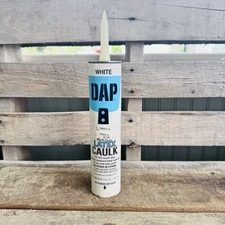 DAP White Acrylic Latex Caulking Tube 11oz New Old Stock
