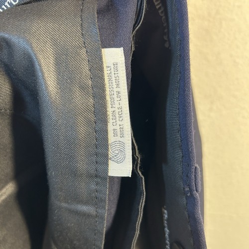 BURBERRY MENS DRESS PANTS 40 LONG BLUE NEW capsule business slacks VTG DEADSTOCK - 第 10/14 張圖片