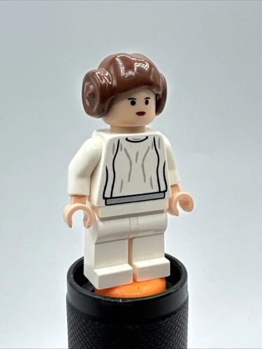LEGO Princess Leia With Smooth Hair (sw0175A) Minifigure Star Wars 10198 RARE