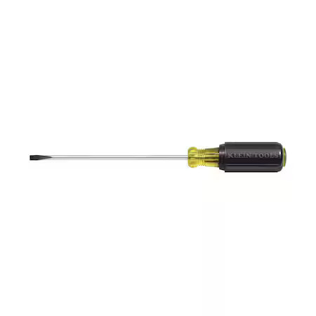 Klein Tools 601-6 General Purpose Slotted Screwdriver 3/16 In Round