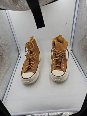 Converse Run Star Hike Platform Hi Top Jagged Lug-Sole Shoes Men 8 Women 9.5