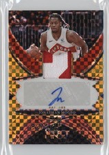2024 Panini Select Rookie Jersey Gold Prizm /10 Jonathan Mogbo #RJA-MOG Auto 1o2