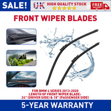 Front Windscreen Wiper Blades For BMW 4 Series 2013-2020 24"18" U/J Hook Type UK